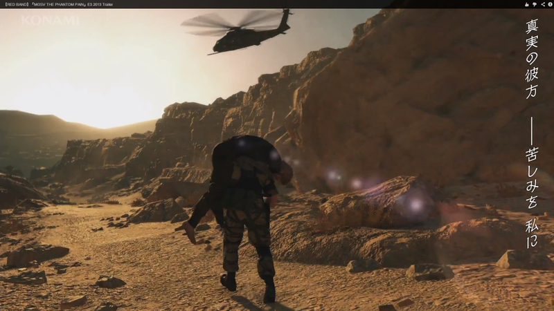 Illustration for article titled 43 things you may have not noticed in the trailer for MGSV: The Phantom Pain